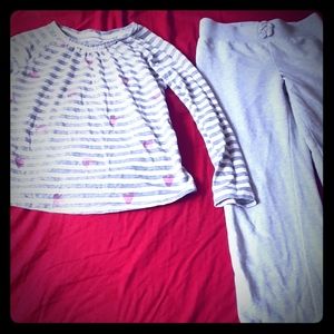 I have a Shirt and sweatpants